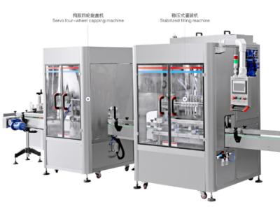 China Sauce Filling Packing Machine , SS316 Automatic Liquid Filling Capping Machine for sale