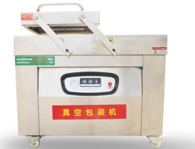 China Workshop Filling Packing Machine , 20m3/h Double Chamber Vacuum Packaging Machine for sale