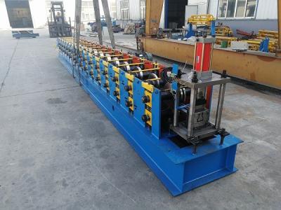 China 50Hz Storage Rack Roll Forming Machine 25m/min Cr12 Hydraulic Cutting for sale