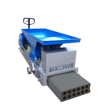 China Lightweight Partition Extrusion Wall Panel Extruder 11kw Blue Color for sale