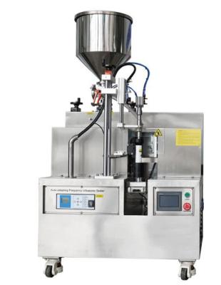 China 280ml Tube Filling Sealing Machine 20pcs/Min 1.6kw Batch Numbering for sale