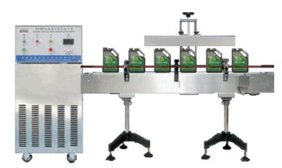 China 300b/Min Dia 200mm Aluminum Foil Sealing Machine 380V For Chemicals for sale