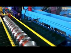 7.5KW Color Steel Roll Forming Machine 1200mm Double Layers