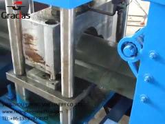 6T Roofing Sheet Roll Forming Machine 3KW Colored Steel Tile