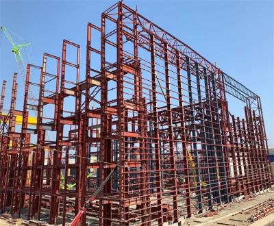 China Corrosión anti de capa de la pintura ignífuga del taller de la estructura de acero de la cartilla en venta