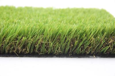 China Double Wave 50mm Garden Artificial Grass Flame Resistance for sale