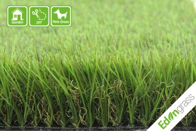 China Grass floor for garden landscape grass artificial 35MM colored artificial grass for sale