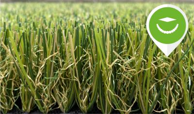 China Fio sintético artificial da grama do jardim 35cm da grama para a grama artificial do gramado do jardim à venda