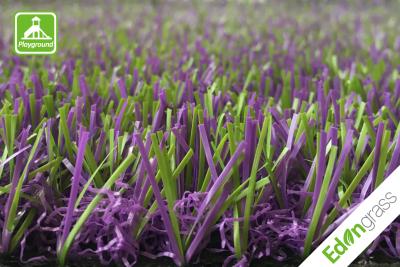 Chine Aménagement artificiel de aménagement coloré d'herbe de gazon d'herbe du jardin artificiel 20MM des prix à vendre