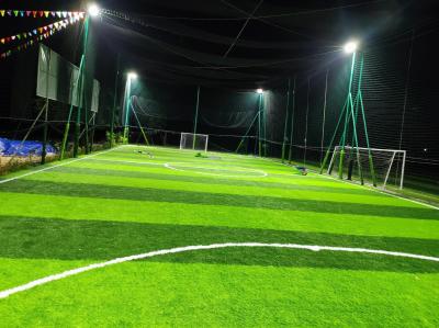 China Relvado artificial do futebol do alto densidade 55mm com almofada de choque à venda