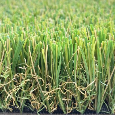 Chine Jardin à haute densité à extrémité élevé aménageant le plancher en parc artificiel de tapis d'herbe de gazon artificiel à vendre