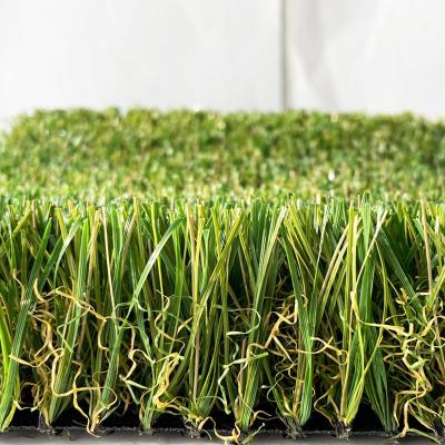 China 51mm Höhen-künstlicher Gras-Teppich-synthetischer Rasen-Fälschungs-Rasen im Freien zu verkaufen