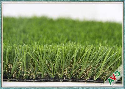 China High Wear Resistance Outdoor Artificial Grass Field Green / Apple Green Color for sale