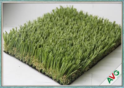 China Outdoor Garden Fake Grass 11200 Dtex Green Garden Artificial Turf 35 MM Height for sale