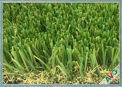 China Reinforced Softness Indoor Grass Carpet , Golden Landscaping Fake Decorative Grass for sale