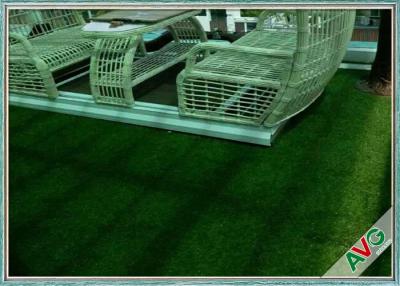 China PE Yarn Commercial Outdoor Artificial Grass Non - infill Need For Outdoor Landscape for sale