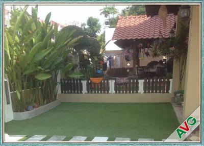 China Outdoor Sports Flooring Playground Synthetic Grass / Safety Artificial Turf For Gardens for sale