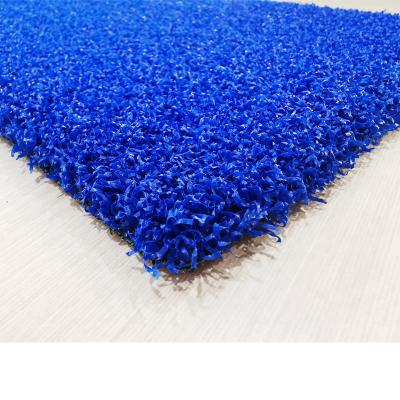 China Paddel Grass Synthetic Turf Blue Artificial Carpet Grass For Padel Court for sale