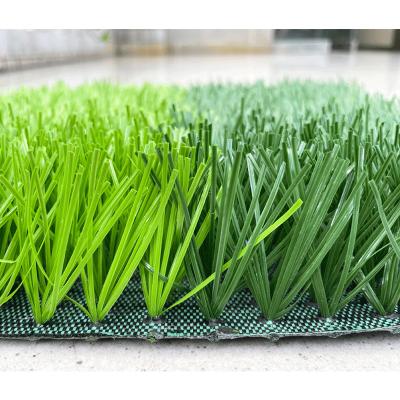 China 40mm Height Soccer Field Fake Grass 5/8 Inch SBR Latex for sale
