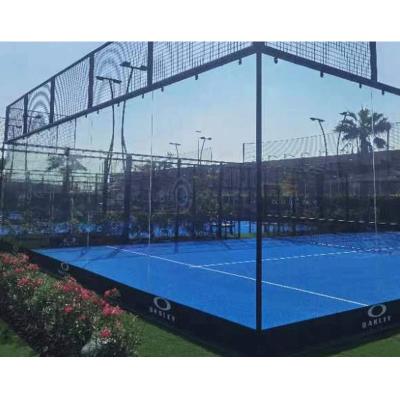 中国 Padel Tennis Artificial Grass Synthetic Turf Padel Tennis Court 販売のため