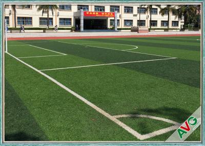 Κίνα Σημαντική ομαλή τεχνητή τύρφη ποδοσφαίρου/ανακυκλώσιμο υλικό χλόης 100% προς πώληση
