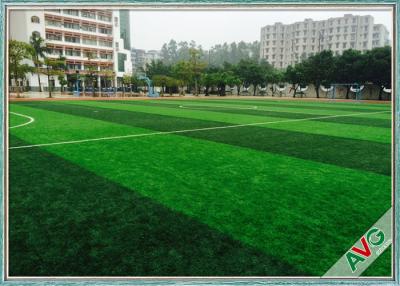 Chine Herbe UV artificielle de synthétique du football de gazon du football de PE de monofilament anti- à vendre