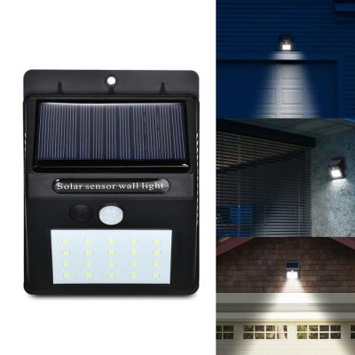 China 3 Modes Solar Powered LED Wall Light , Solar Powered Security Light With Motion Sensor for sale