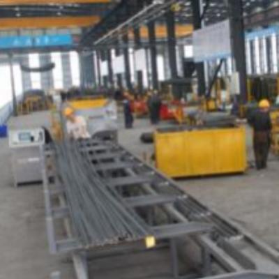 China 500mm Hydraulic Rebar Shear Line 42kw 380V Industrial Cutting Machine for sale