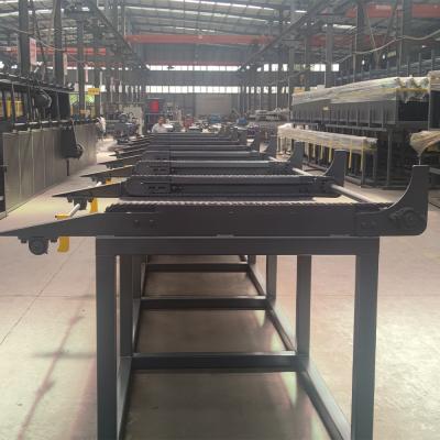 China 500mm Hydraulic Rebar Shear Line with 42kw Motor and 12m Max Cut for sale