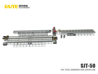 China 50m/Min Rebar Saw Shear Line CNC Sawing Cutting GB4240 for sale