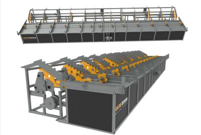 China 12m Steel Bar CNC Automatic Rebar Feeding Machine PLC Control for sale