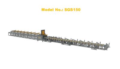China SGS150 Rebar Shear Line Machine Servo Control Hydraulic Shearing for sale