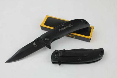 China Browning knife 338- Small ( black) for sale