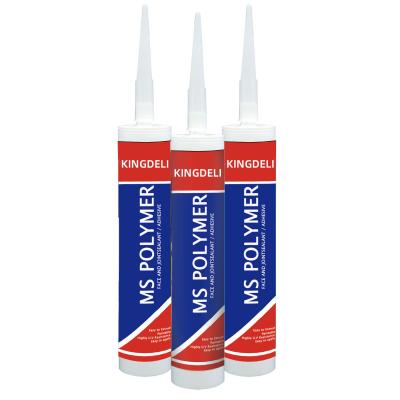 China Non Toxic Odorless Acetic Silicone Sealant , MS Polymer Glue For Construction for sale