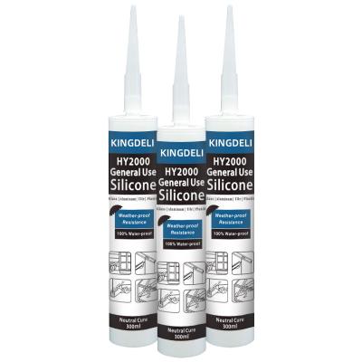 China Quick Dry Construction Glue General Use Neutral Silicone Sealant for sale