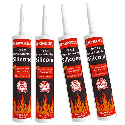 China Clear Weatherproof GP Glass Glue Silicone Sealant For Aluminum for sale