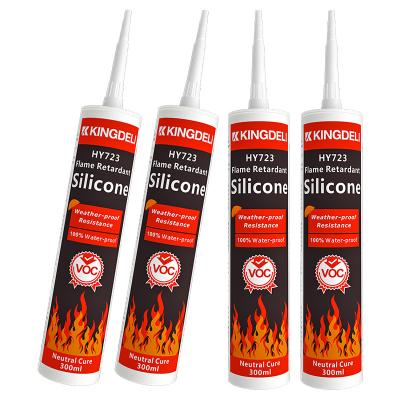China Flame Retardant Neutral Adhesive Sealant Acid Free Sealant Silicone Roofing for sale