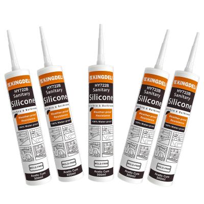 China Weatherproof Sealant Adhesive Acetic General Purpose Silicone Sealant for sale