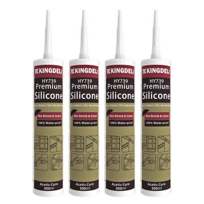 China General Purpose Water And Weather Resistant Acetic Silicone Sealant en venta