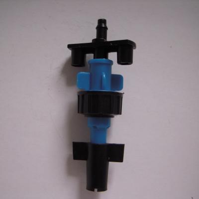 China Plastic One Way Fogger with Anti Drip Valve Irrigation Spray Nozzles for sale