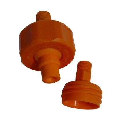 China plastic adjsuatble thread ball full cone spray nozzle plastic spray nozzle for sale