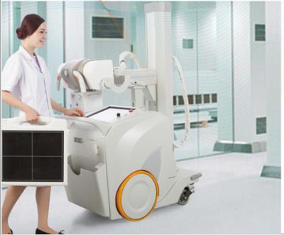 China Mobile DR Digital Radiography Machine , 500ma Medical X Ray Equipment for sale