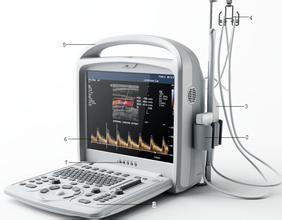China High-Tech Portable Color Doppler Ultrasound System Digital With 3D / 4D Software for sale