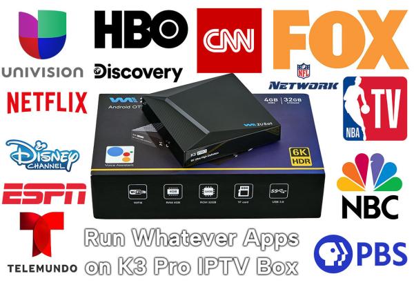 Quality 2GB RAM Android IPTV Box OTT Streaming HD 4K 1080P No Monthly Fee for sale