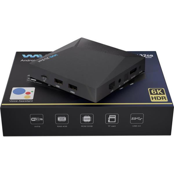 Quality 2GB RAM Android IPTV Box OTT Streaming HD 4K 1080P No Monthly Fee for sale