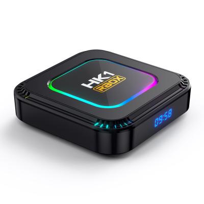 China 8K WiFi DIY IPTV Box Android 13.0 TV Box com luzes LED coloridas à venda
