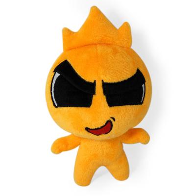 China Stuffed Plush Toys Cartoon Character B-GO in Orange for sale