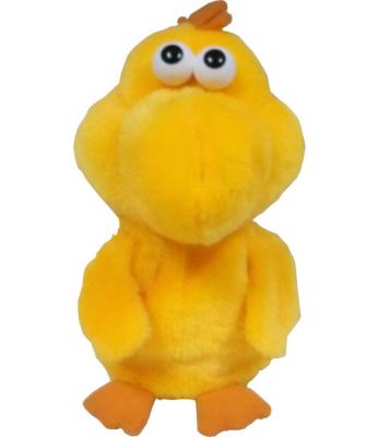 China Repeating & talking & Moving Head Plush Toys cute duck man function plush toys for sale