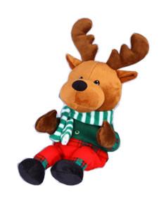 China Electronoic Plush Toys /doll Laughing out of Loud Xmasbuddy Deer for sale
