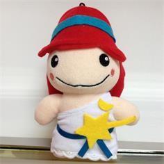 China Suffed Plush Toys Dolls Fashion doll with red hat doll with star en venta